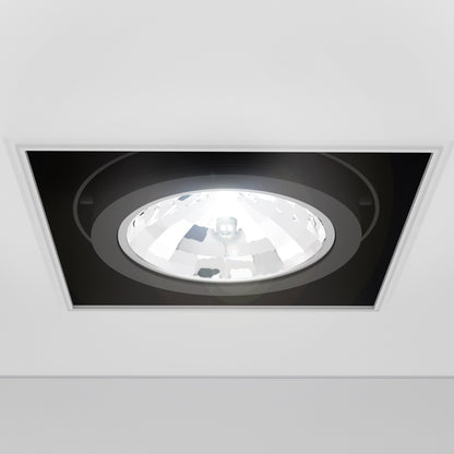 OFFICE TWIN zápustná bílá 230V/12V 2GX13+G53 55+50W