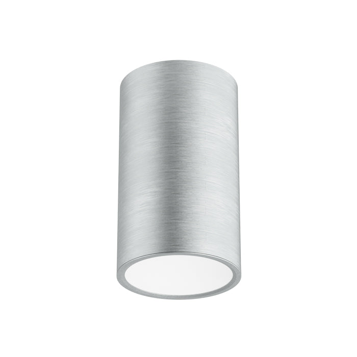 MEA stropní válcová česaný hliník 230V LED E27 15W