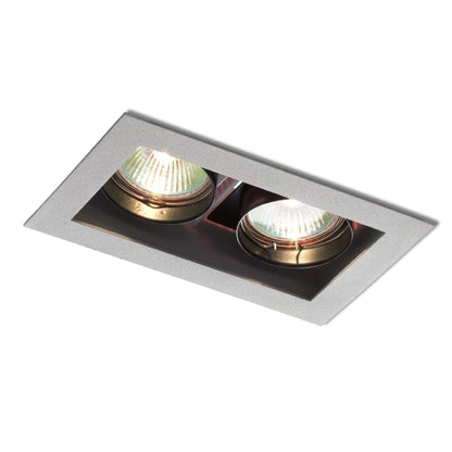 MONE II výklopná stříbrnošedá 12V GU53 2x50W