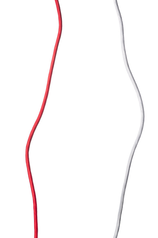 FIT 3x075 4m textilní kabel bílá 230V