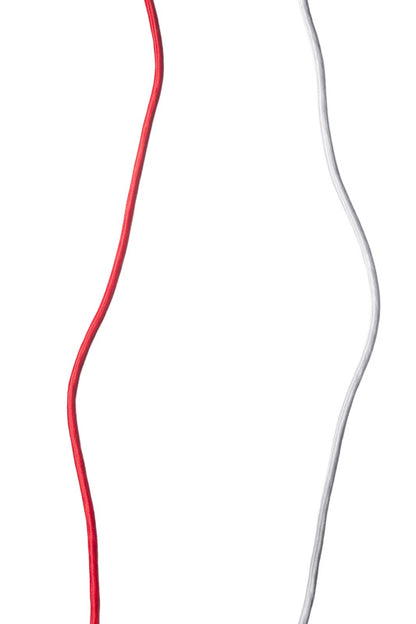 FIT 3x075 4m textilní kabel bílá 230V