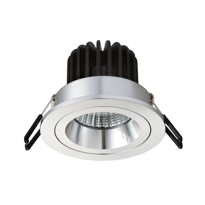 MAYDAY CC zápustná česaný hliník 230V/700mA LED 9W 2700K