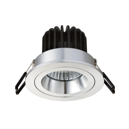 MAYDAY CC zápustná česaný hliník 230V/700mA LED 9W 2700K
