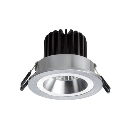 MAYDAY CC zápustná česaný hliník 230V/700mA LED 9W 2700K