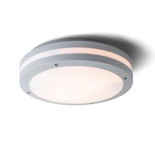 SONYA 30 stříbrnošedá 230V LED E27 2x11W IP54