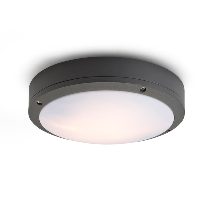 SONNY stropní antracitová 230V LED E27 2x15W IP54