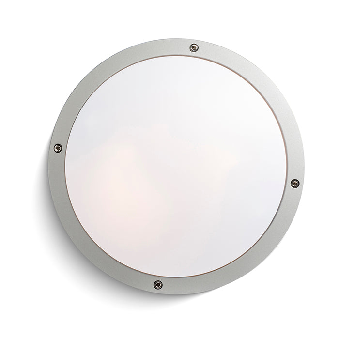 SONNY stropní stříbrnošedá 230V LED E27 2x15W IP54