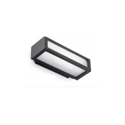 GINO nástěnná antracitová 230V LED E27 11W IP44