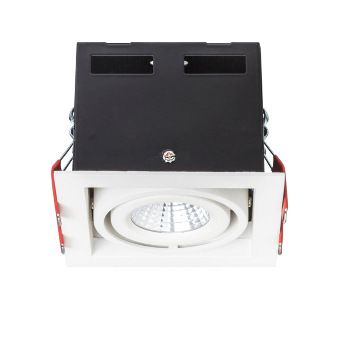 LEDA zápustná bílá 230V/350mA LED 5.4W 25° 3000K