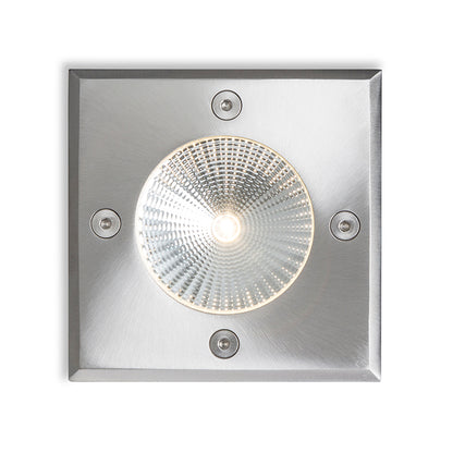 RIZZ SQ 105 nerezová ocel 230V LED 3W 96° IP65 3000K