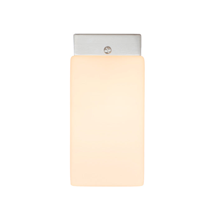 ARANA SQ přisazená matný nikl 230V LED E14 2x6W