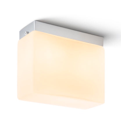 ARANA SQ přisazená matný nikl 230V LED E14 2x6W