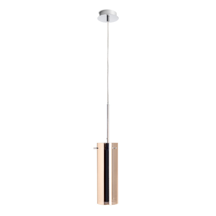 SANSSOUCI I závěsná měděné sklo 230V LED E27 15W