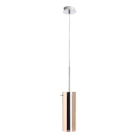 SANSSOUCI I závěsná měděné sklo 230V LED E27 15W
