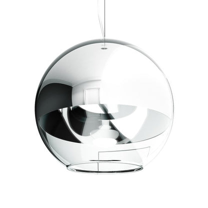 BEAU MONDE 35 závěsná chromované sklo/čiré sklo 230V LED E27 15W