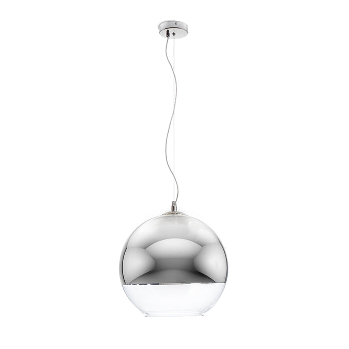 BEAU MONDE 35 závěsná chromované sklo/čiré sklo 230V LED E27 15W