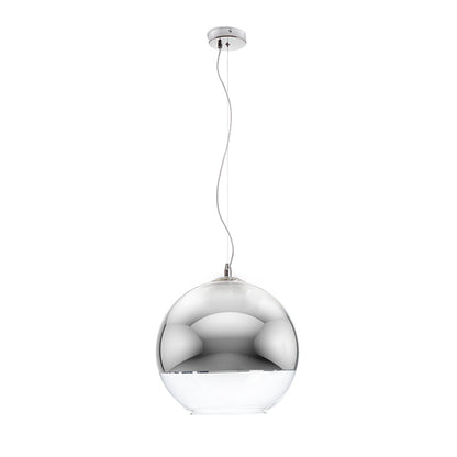 BEAU MONDE 35 závěsná chromované sklo/čiré sklo 230V LED E27 15W
