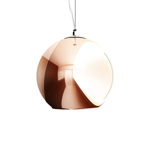 BEAU MONDE 25 závěsná měděné sklo 230V LED E27 15W
