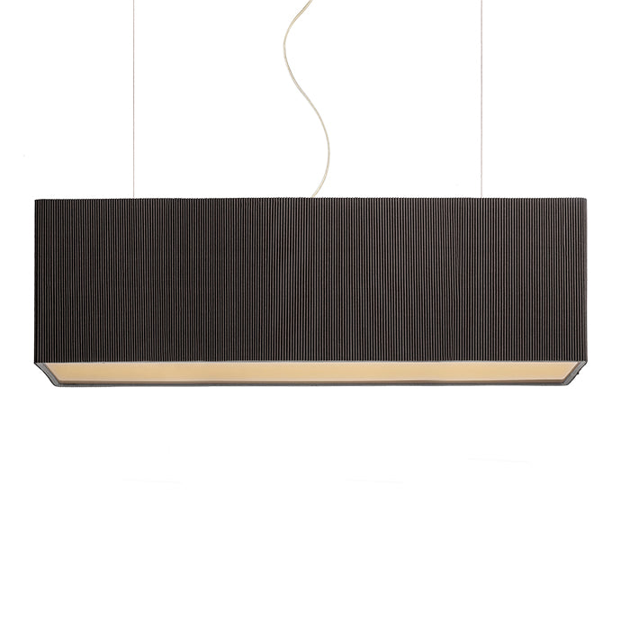 LOPE 80 závěsná černá matný nikl 230V LED E27 4x15W