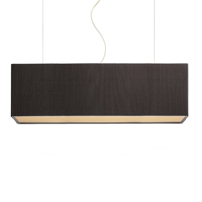 LOPE 80 závěsná černá matný nikl 230V LED E27 4x15W