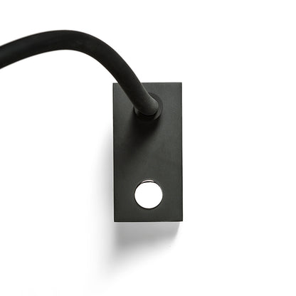 AIM na husím krku černá 230V LED 3W 45° 3000K