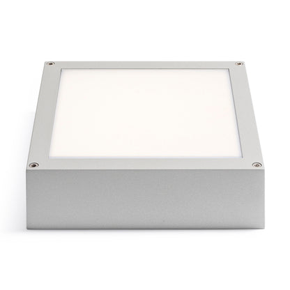SCOTT stropní stříbrnošedá 230V LED 9.8W IP54 3000K