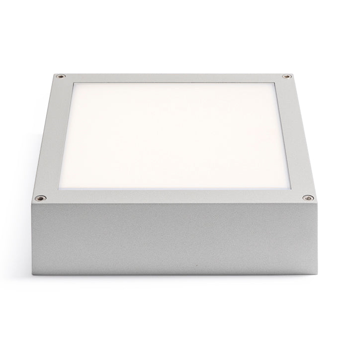 SCOTT stropní stříbrnošedá 230V LED 9.8W IP54 3000K