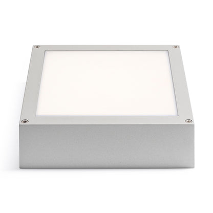 SCOTT stropní stříbrnošedá 230V LED 9.8W IP54 3000K