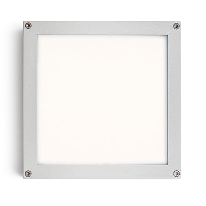 SCOTT stropní stříbrnošedá 230V LED 9.8W IP54 3000K
