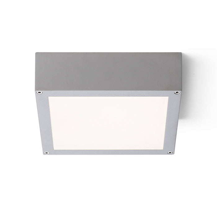SCOTT stropní stříbrnošedá 230V LED 9.8W IP54 3000K