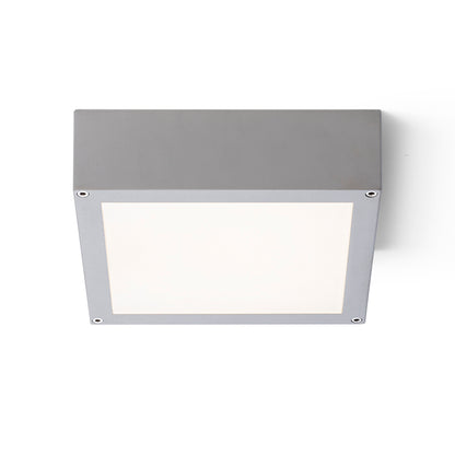 SCOTT stropní stříbrnošedá 230V LED 9.8W IP54 3000K