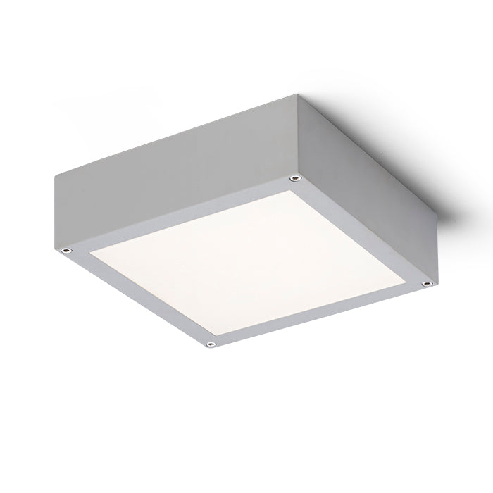 SCOTT stropní stříbrnošedá 230V LED 9.8W IP54 3000K