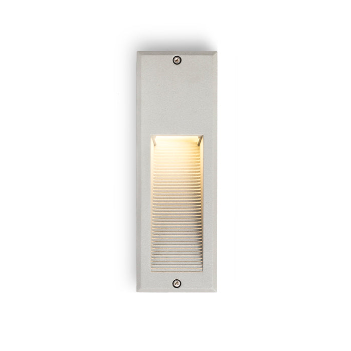 FACA zápustná stříbrnošedá 230V LED 2W IP54 3000K