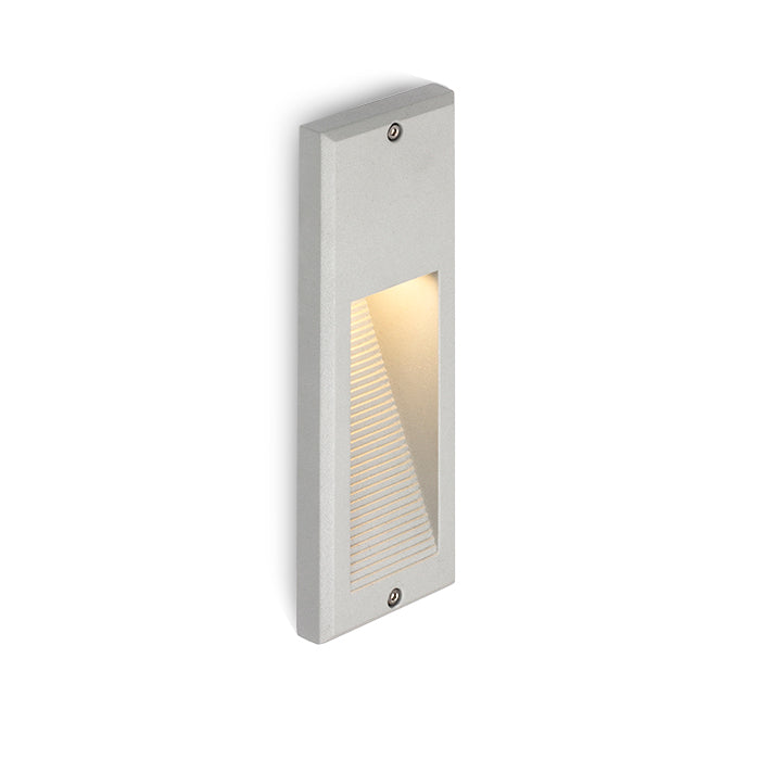 FACA zápustná stříbrnošedá 230V LED 2W IP54 3000K