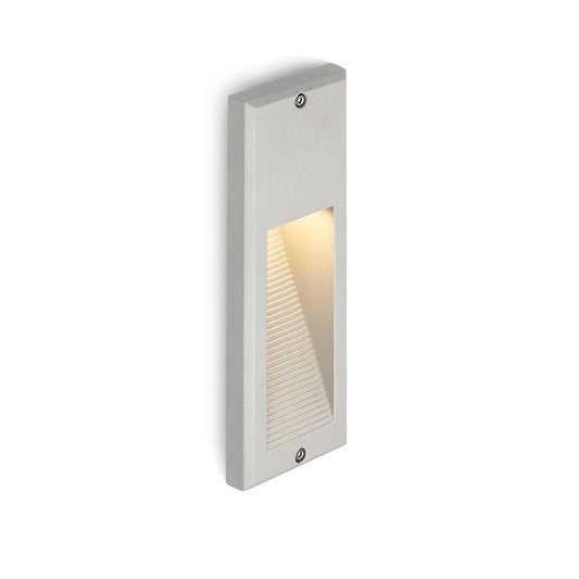 FACA zápustná stříbrnošedá 230V LED 2W IP54 3000K