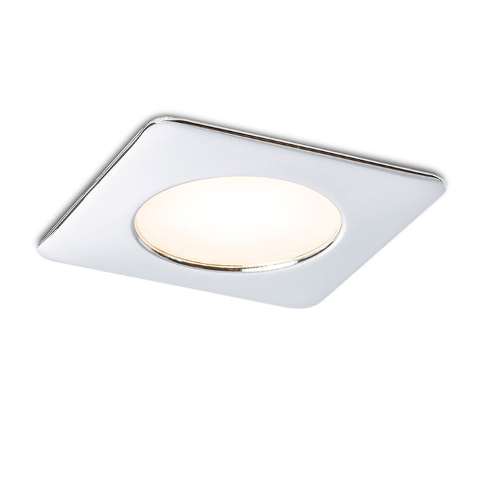 INEZ SQ chrom 12V= LED 3W IP44 3000K