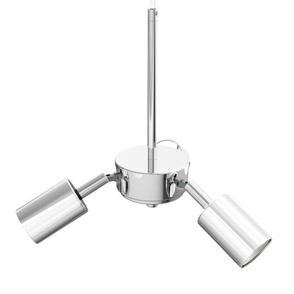 TRIX závěsná sada chrom 230V LED E27 3x15W