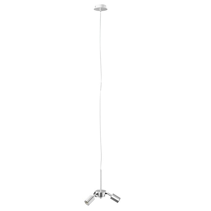 TRIX závěsná sada chrom 230V LED E27 3x15W