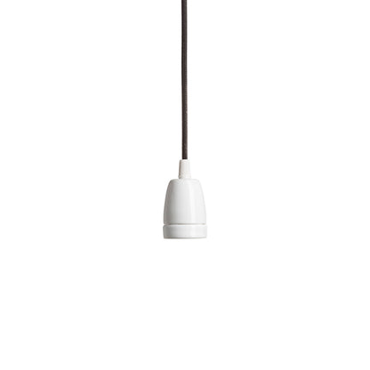 FABIO závěsná sada černá porcelán 230V LED E27 15W