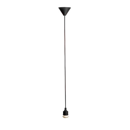 LISA závěsná sada černá 230V LED E27 15W