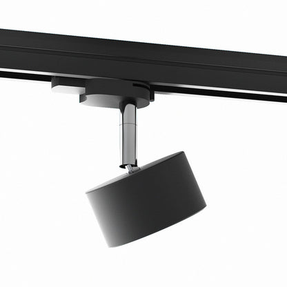 PIXIE pro tříokr. lištu černá chrom 230V LED GX53 7W