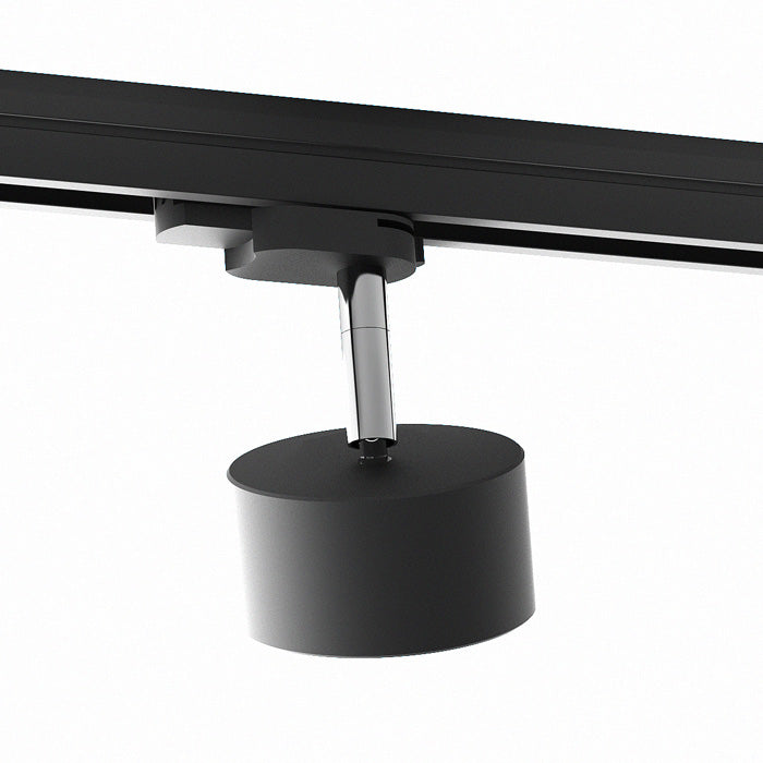 PIXIE pro tříokr. lištu černá chrom 230V LED GX53 7W