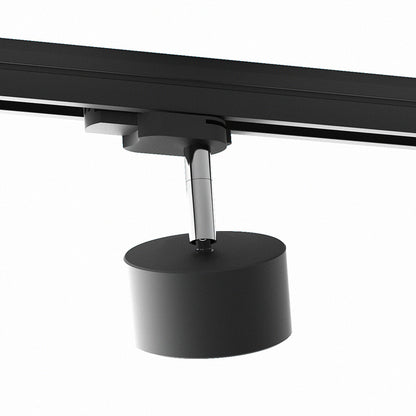 PIXIE pro tříokr. lištu černá chrom 230V LED GX53 7W