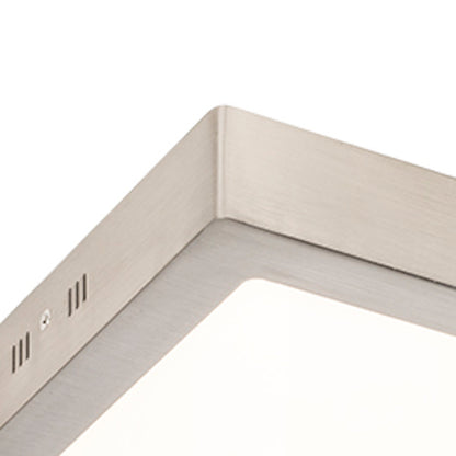 SLENDER SQ 12 přisazená matný nikl 230V LED 6W 3000K