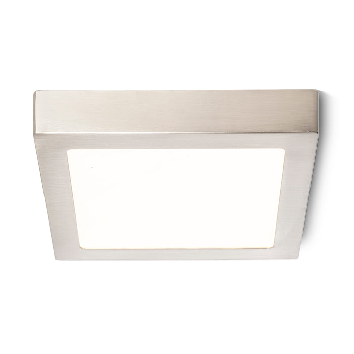 SLENDER SQ 22 přisazená matný nikl 230V LED 18W 3000K