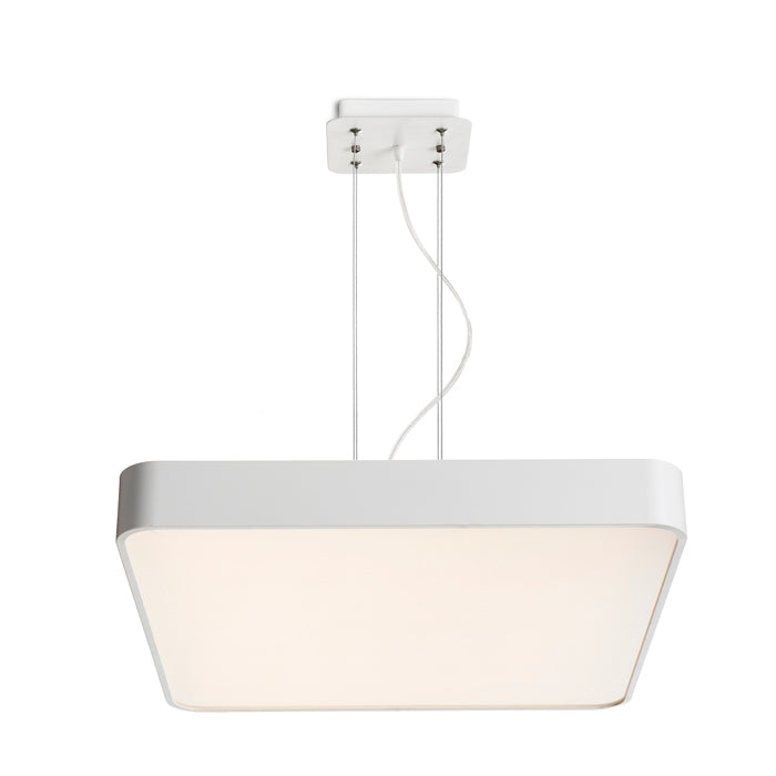 MENSA SQ 48 závěsná bílá 230V LED 56W 3000K