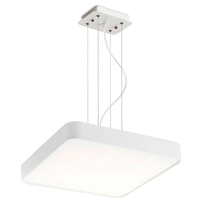 MENSA SQ 48 závěsná bílá 230V LED 56W 3000K