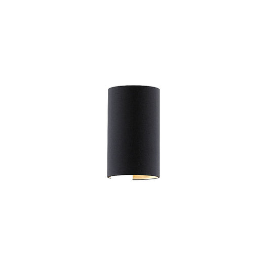 RON W 15/25 nástěnná Polycotton černá/měděná fólie 230V LED E27 15W