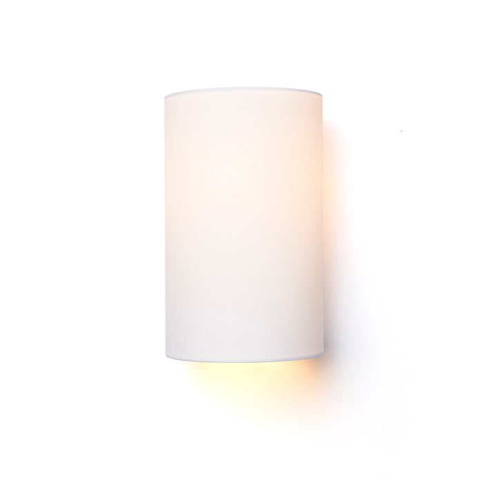 RON W 15/25 nástěnná Polycotton bílá/bílé PVC 230V LED E27 15W