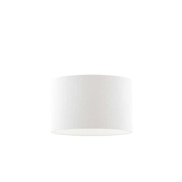 RON 40/25 stínidlo Polycotton bílá/bílé PVC max. 23W